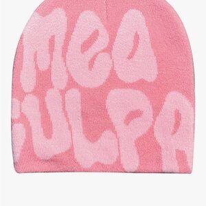 Pink beanie